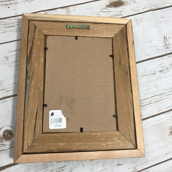 Rustic Barnwood Photo Picture Frame Barbwire country western - Picture 6 of 7